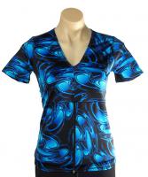 Electric-Blue-Short-Sleeve-Top
